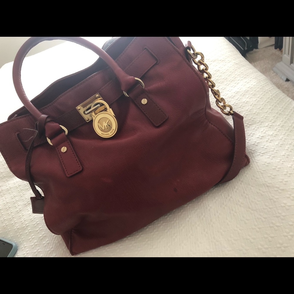 Red Michael kors red purse